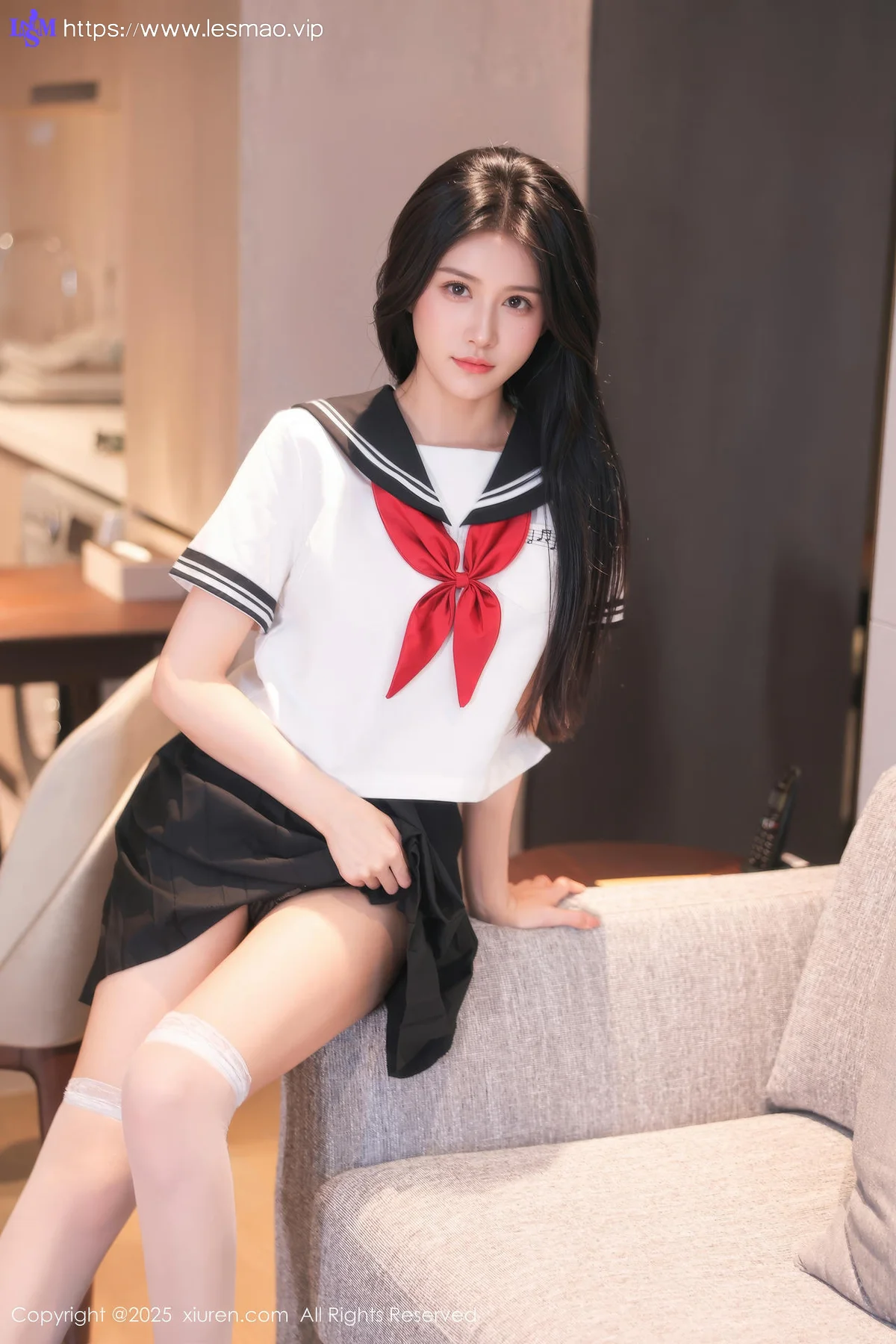 XiuRen 秀人 No.10234 shelly诗莉吖 首套写真学生装扮 - 23