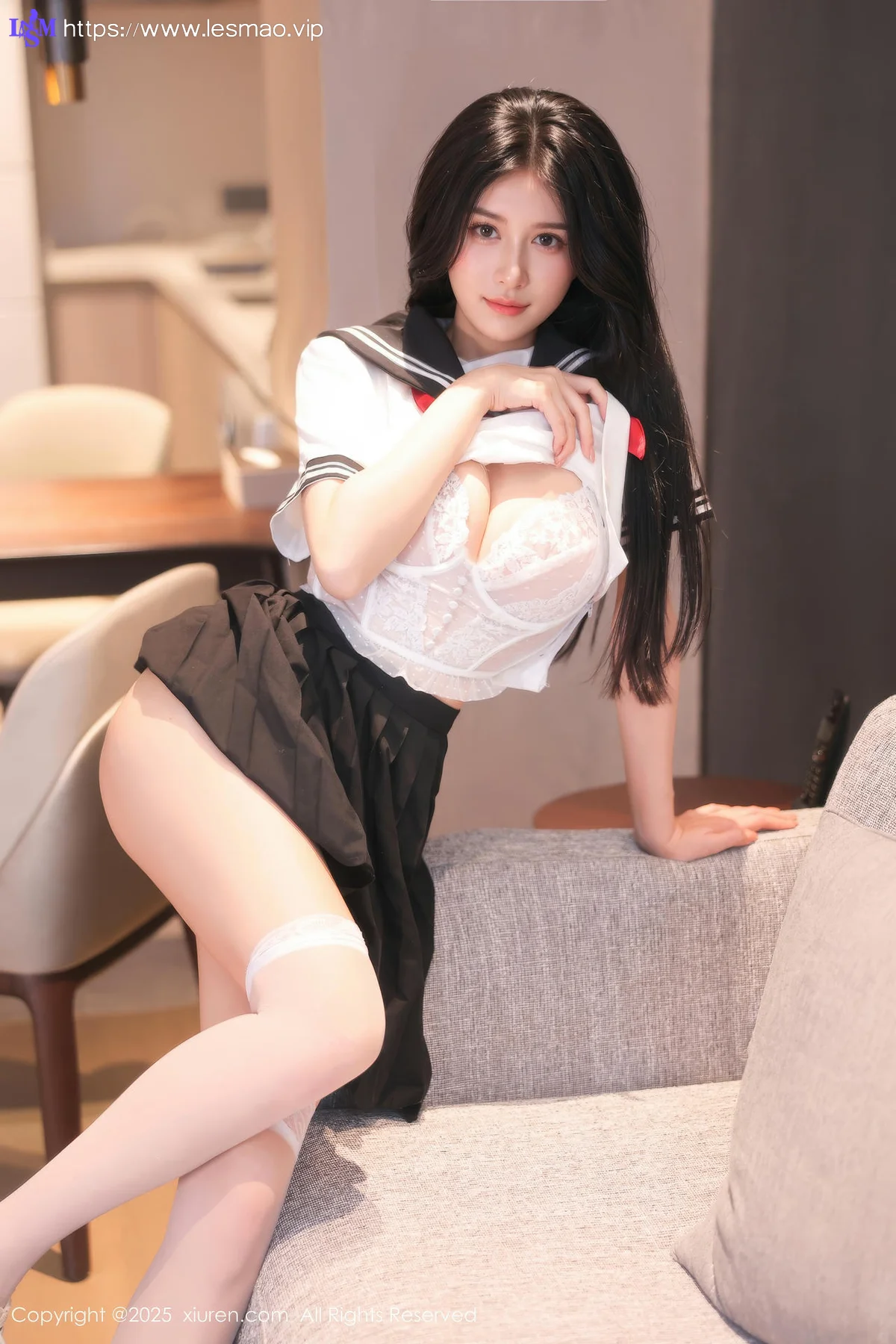 XiuRen 秀人 No.10234 shelly诗莉吖 首套写真学生装扮 - 25
