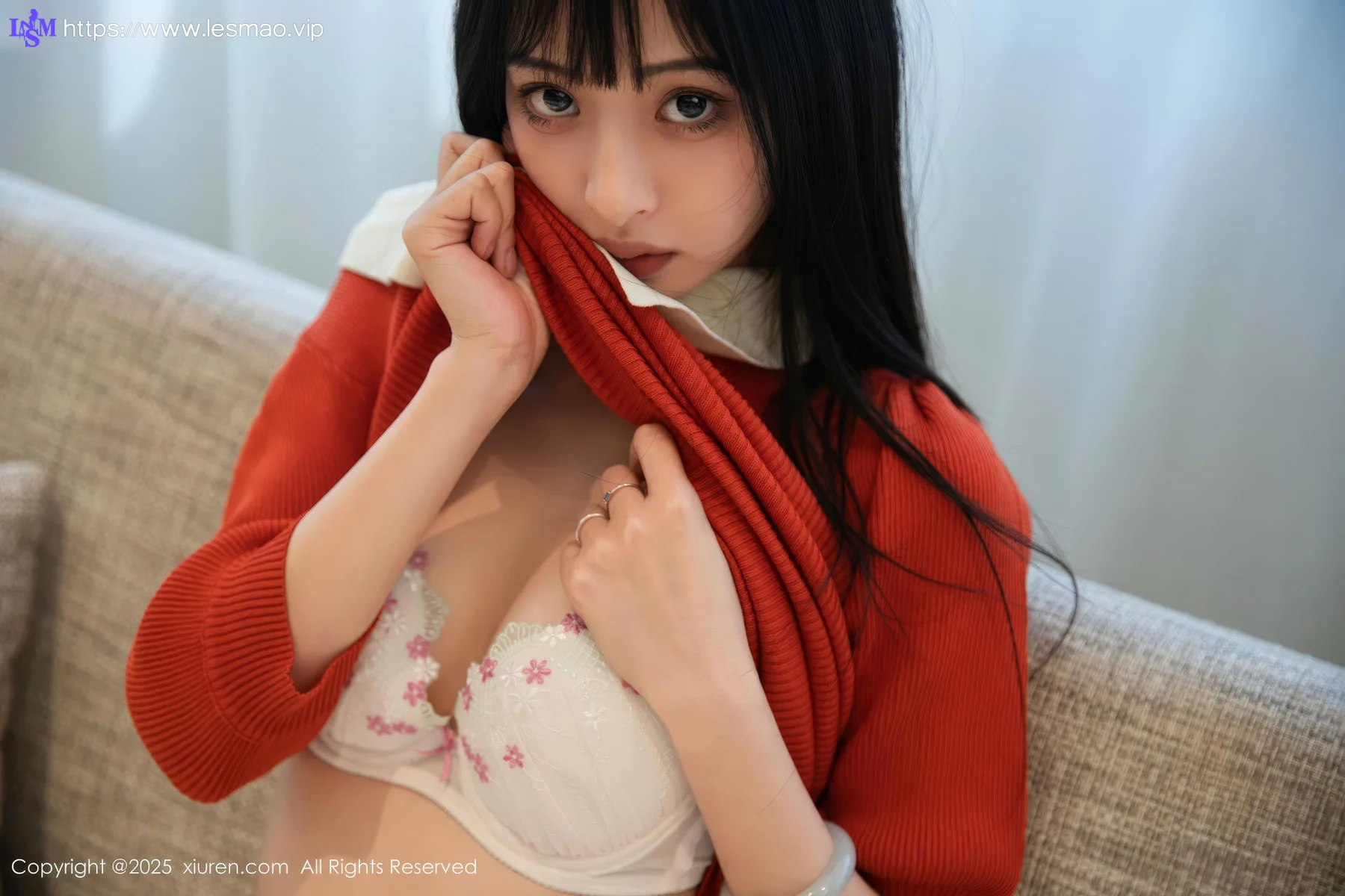 XiuRen 秀人 No.10247 茂木希子 诱人肉色丝袜 - 38