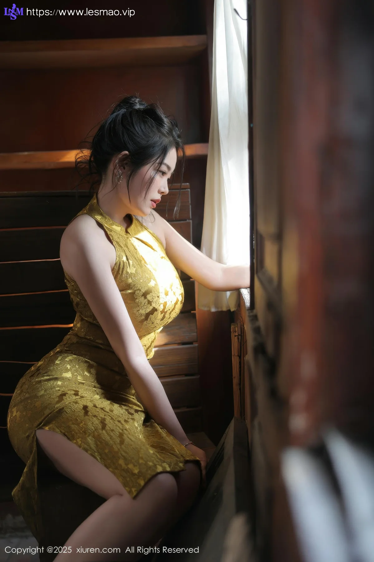 XiuRen 秀人 No.10269 金允珍呐 绿色情趣内衣 - 11