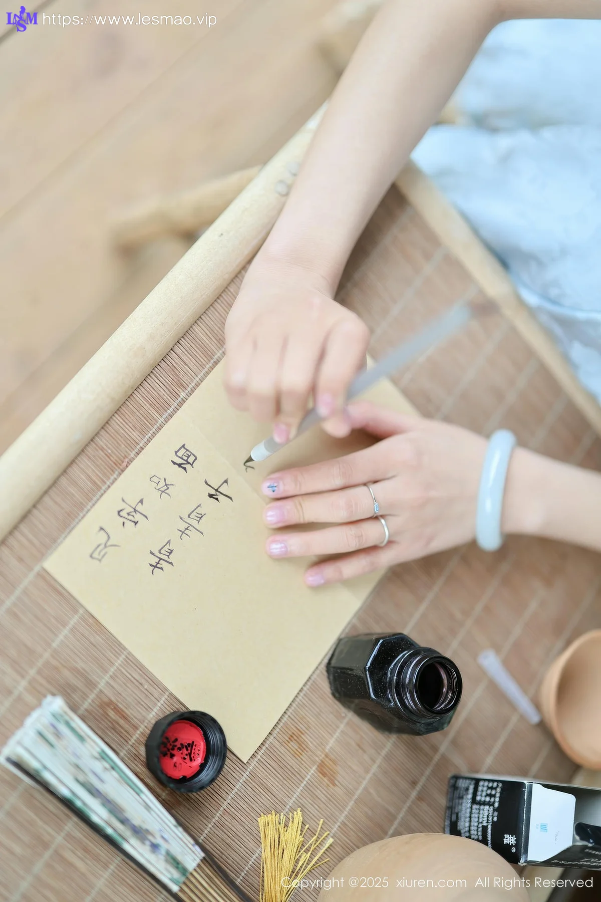 XiuRen 秀人 No.10278 茂木希子 日式旗袍肉色丝袜 - 13