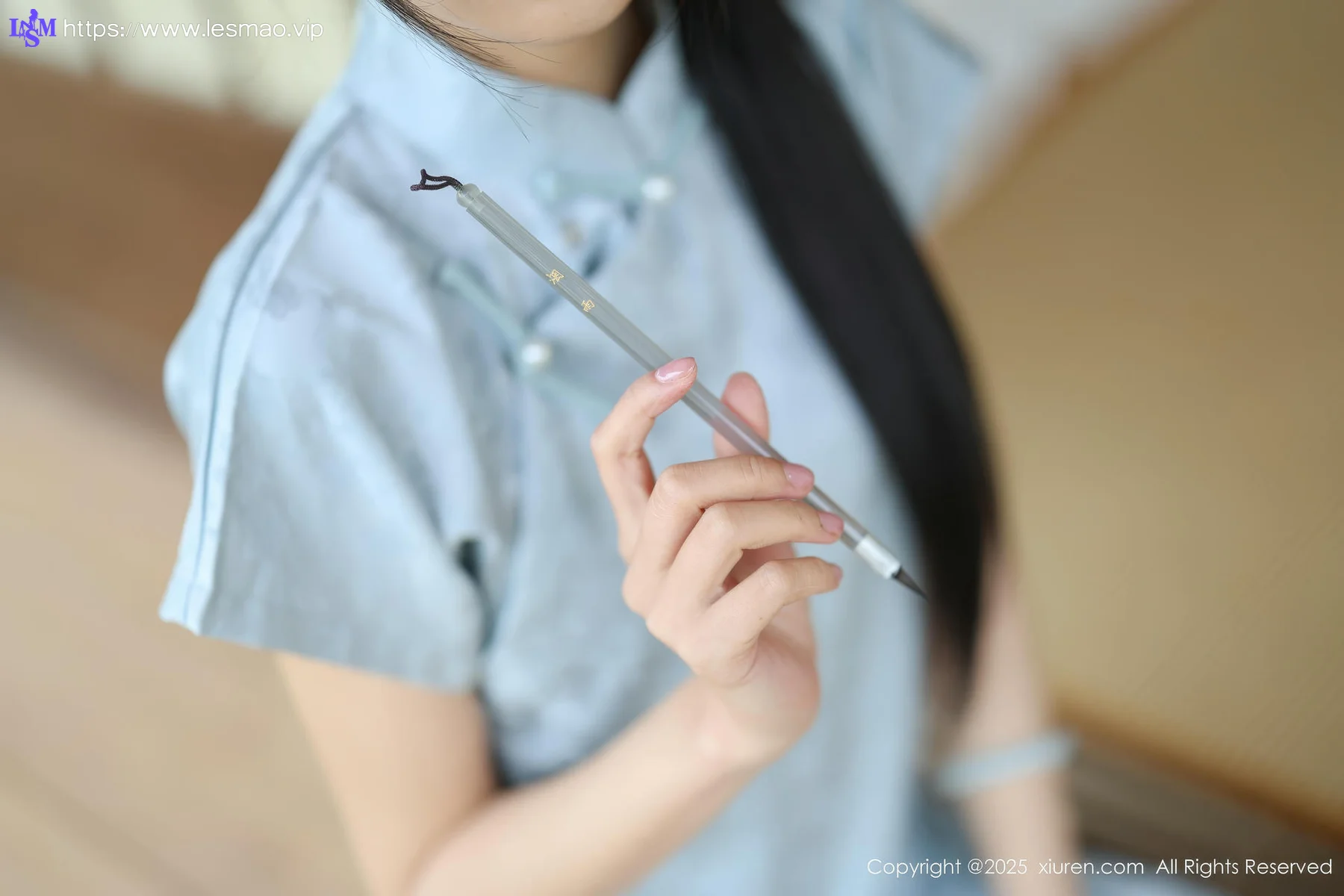 XiuRen 秀人 No.10278 茂木希子 日式旗袍肉色丝袜 - 20