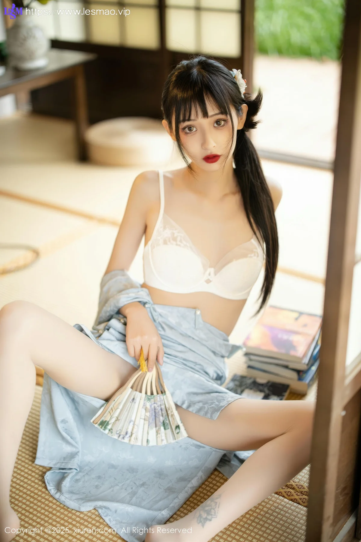 XiuRen 秀人 No.10278 茂木希子 日式旗袍肉色丝袜 - 32