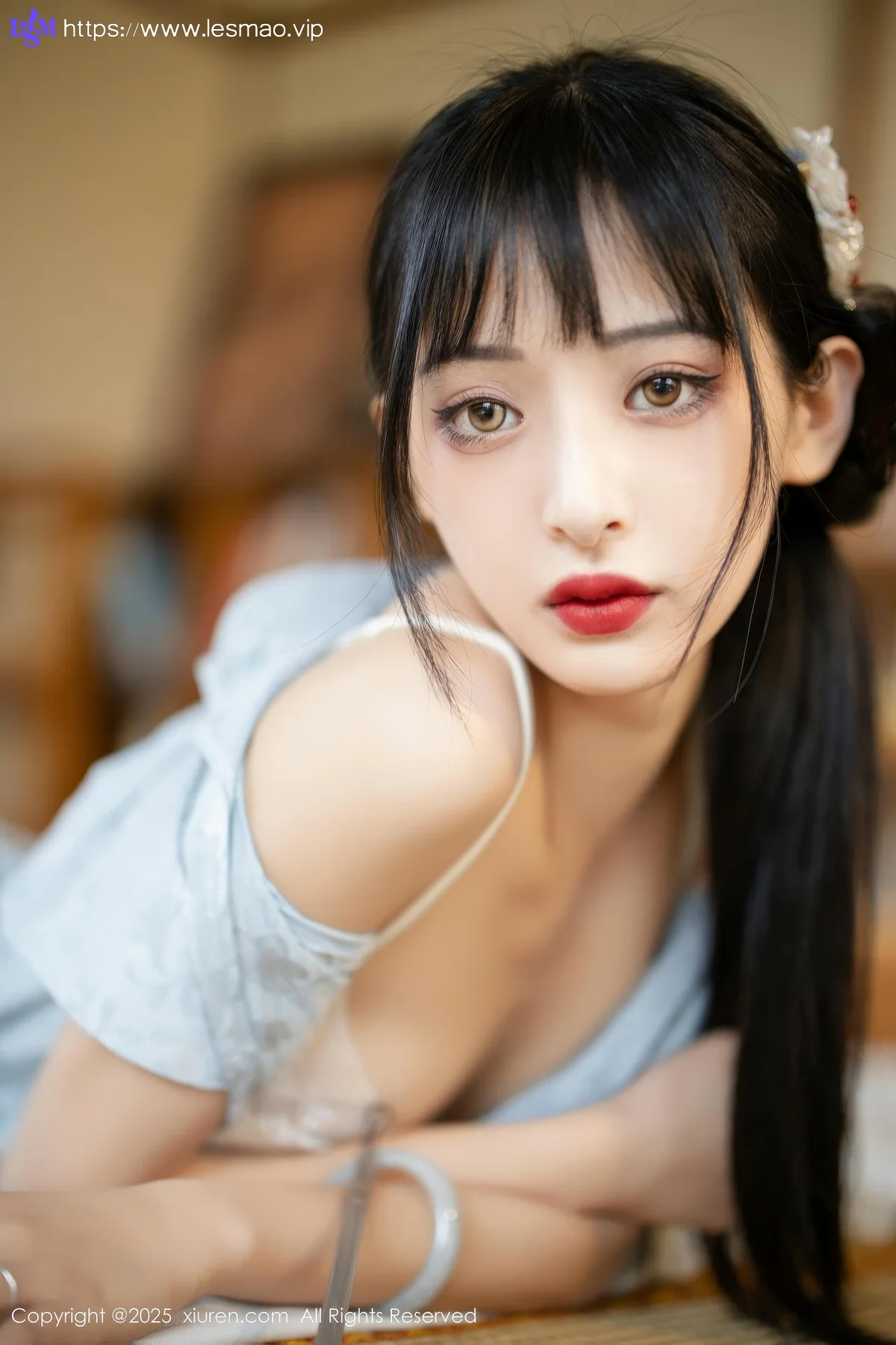 XiuRen 秀人 No.10278 茂木希子 日式旗袍肉色丝袜 - 65