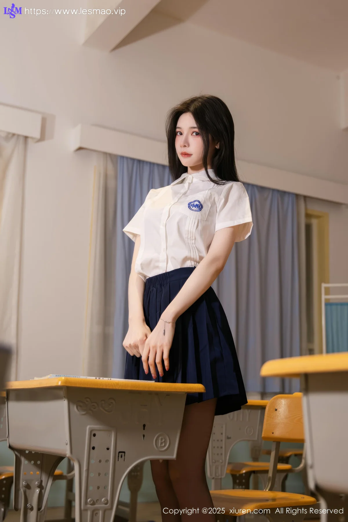 XiuRen 秀人 No.10287 布丁wow JK制服魅惑黑丝 - 13