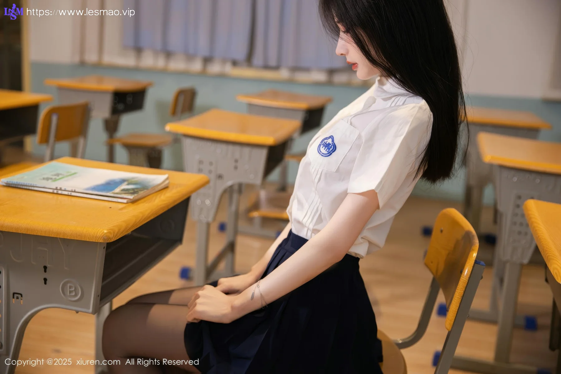 XiuRen 秀人 No.10287 布丁wow JK制服魅惑黑丝 - 19