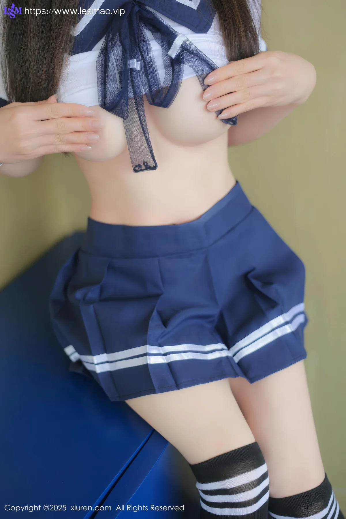 XiuRen 秀人 No.10298 Annie_baby 性感JK制服诱搭配 - 12