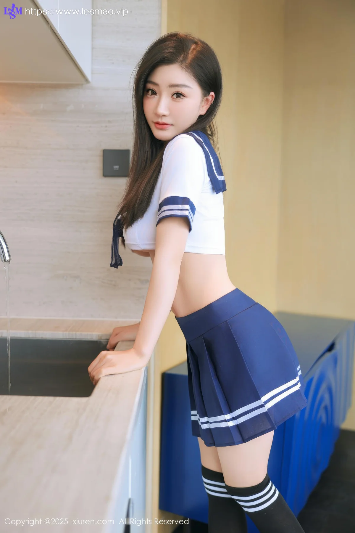 XiuRen 秀人 No.10298 Annie_baby 性感JK制服诱搭配 - 16