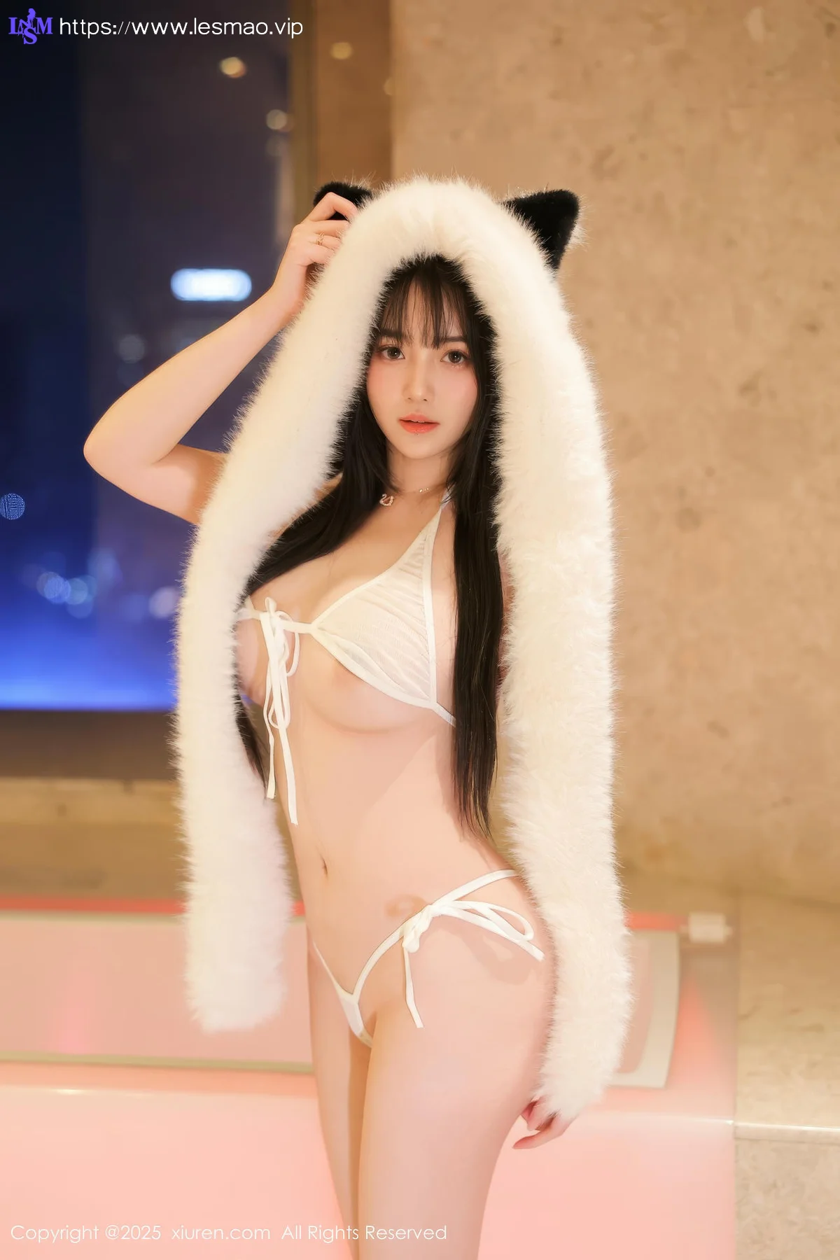 XiuRen 秀人 No.10302 软情 诱人白色丝袜情趣私房 - 19