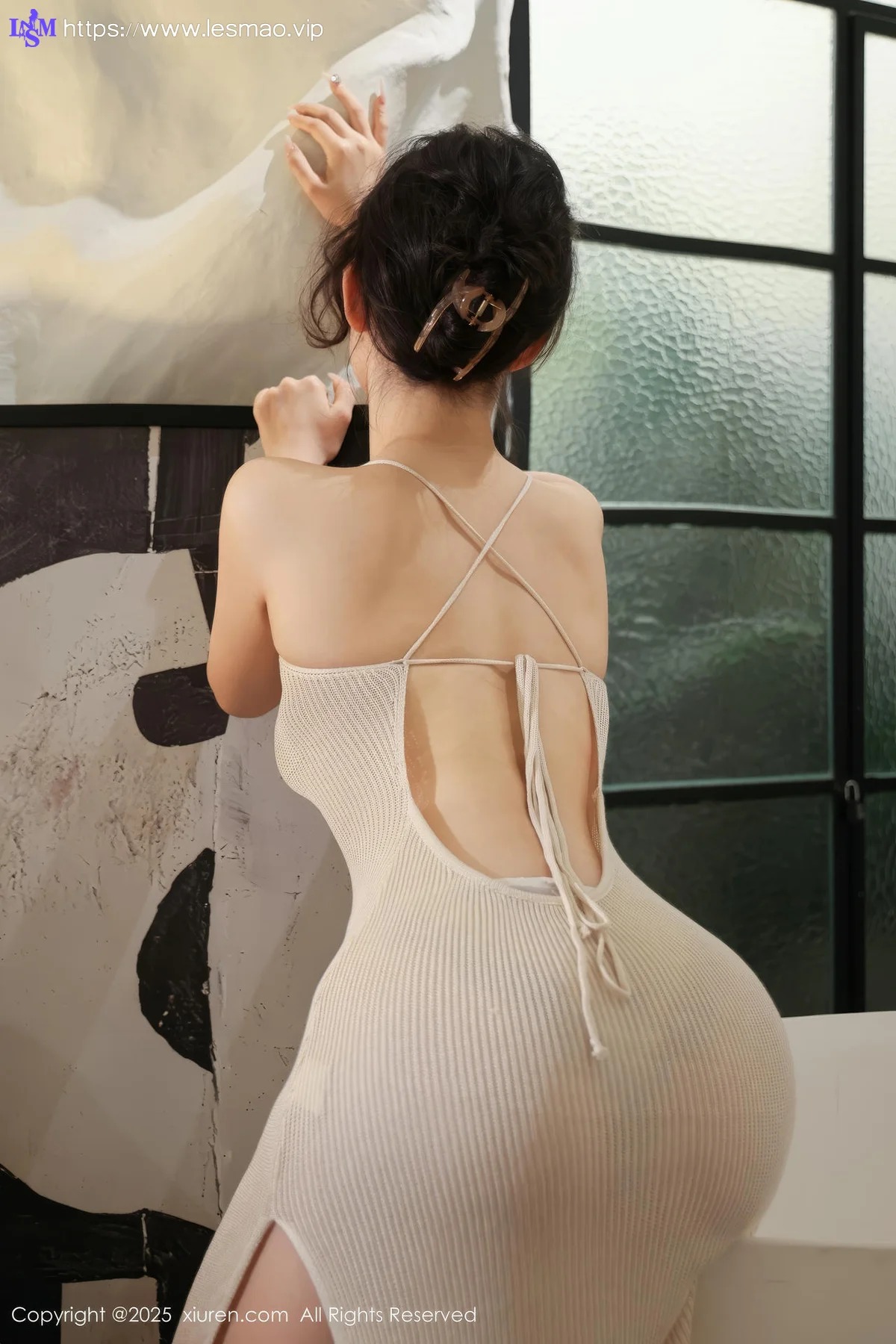 XiuRen 秀人 No.10305 苏一诺 白色比基尼 - 34