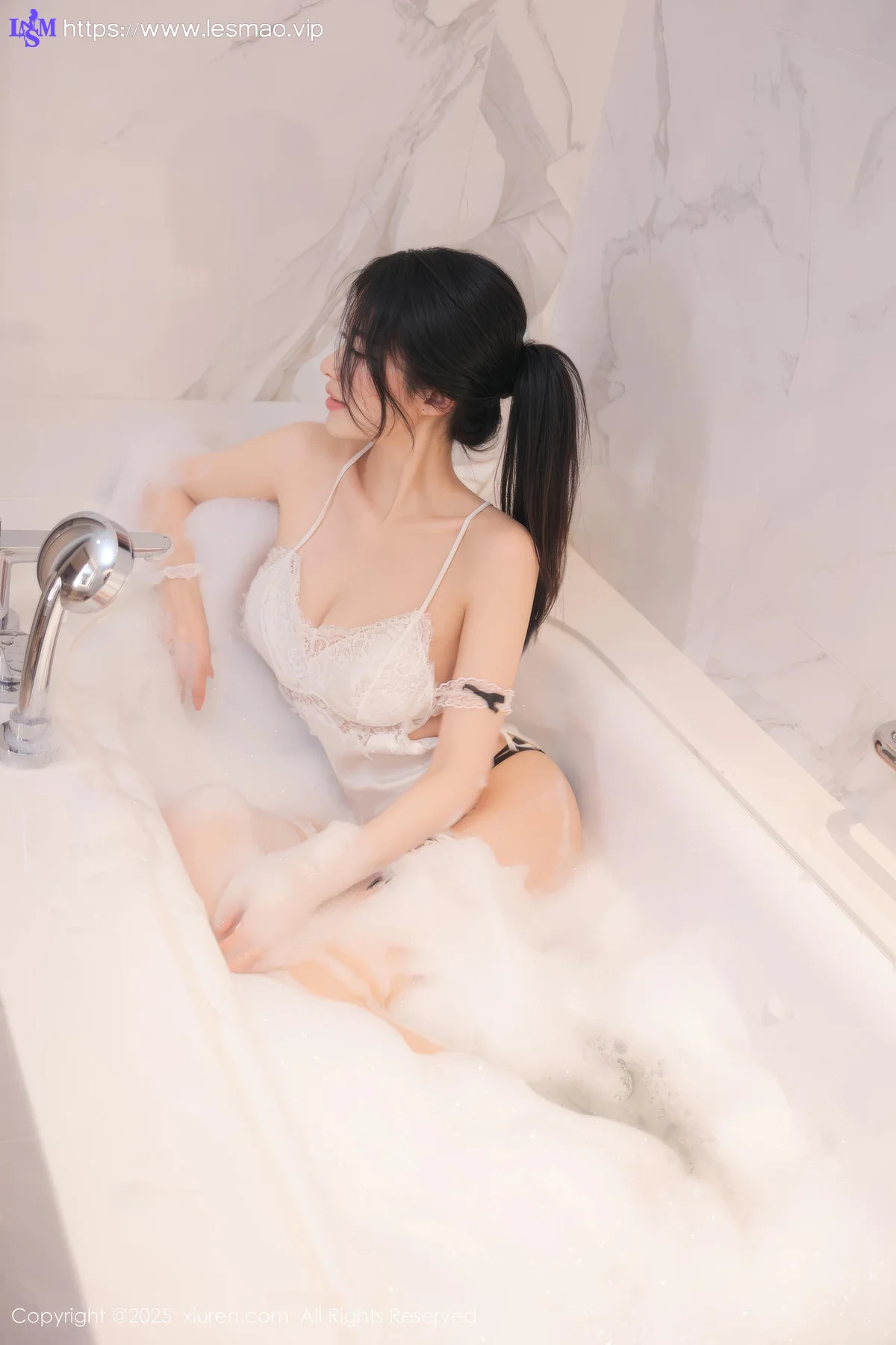 XiuRen 秀人 No.10316 shelly诗莉吖 白色情趣服饰 - 23