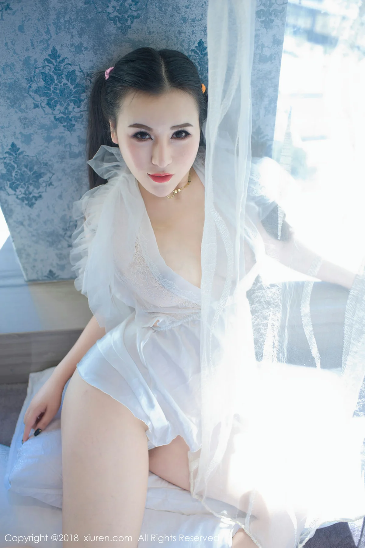 XiuRen 秀人 No.1034 MODEL伊若诱惑巨乳模特 - 17