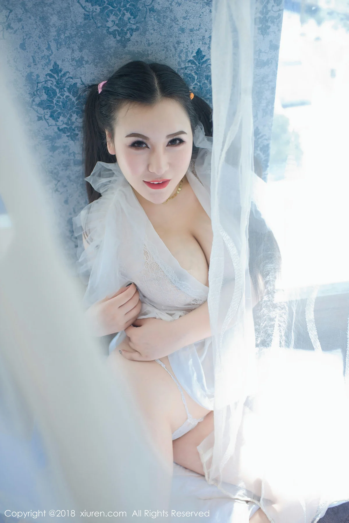 XiuRen 秀人 No.1034 MODEL伊若诱惑巨乳模特 - 19
