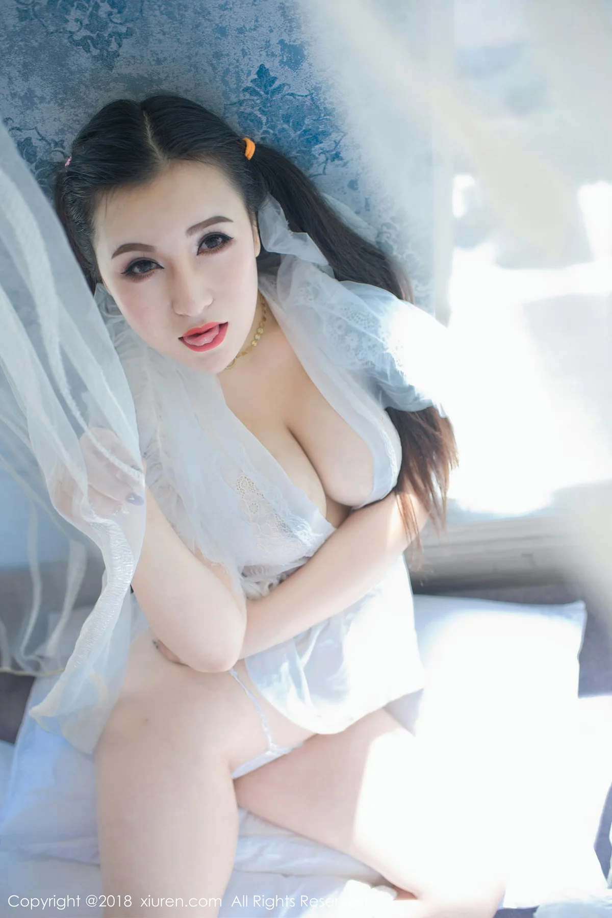 XiuRen 秀人 No.1034 MODEL伊若诱惑巨乳模特 - 22