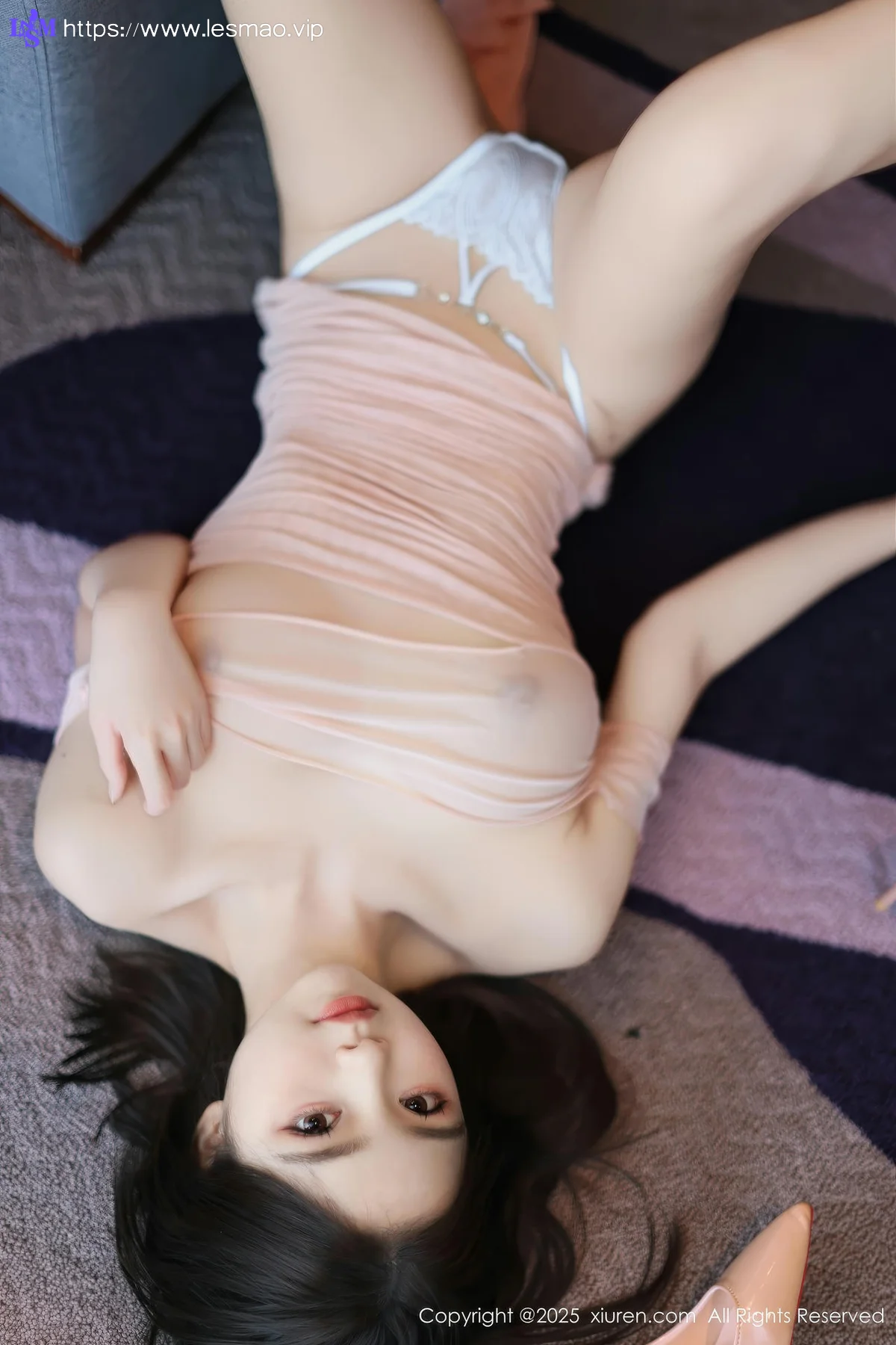 XiuRen 秀人 No.10344 苏软软 性感紫色包臀裙 - 64
