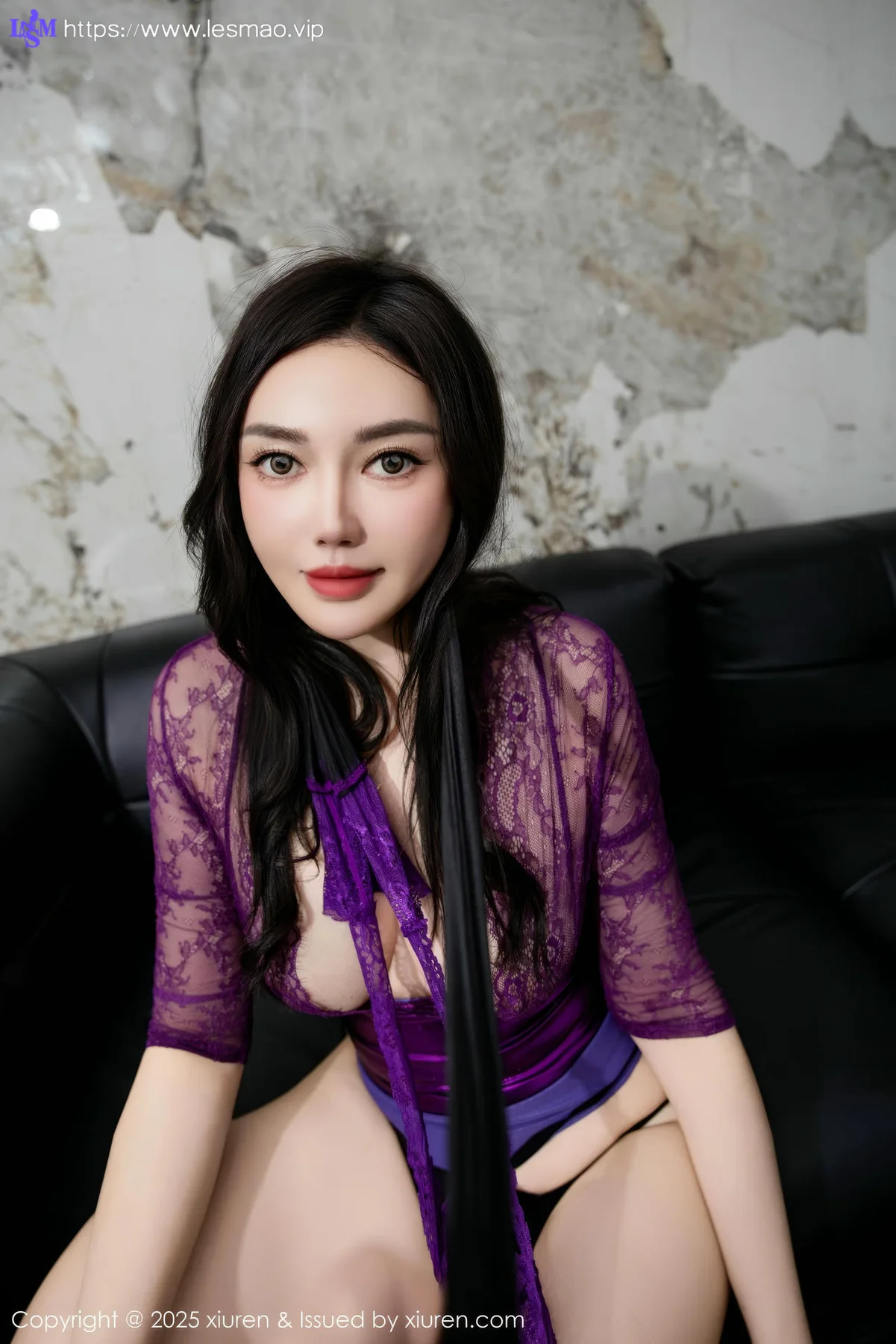 XiuRen 秀人 No.10354 长公主baby 紫色风情蕾丝 - 88