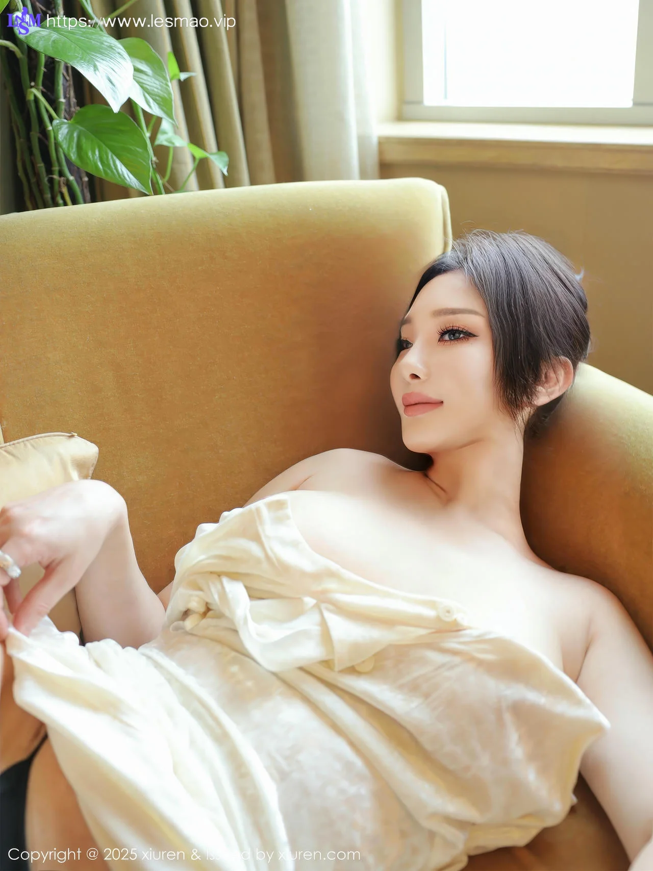 XiuRen 秀人 No.10355 苏一诺 浅色旗袍服饰 - 63