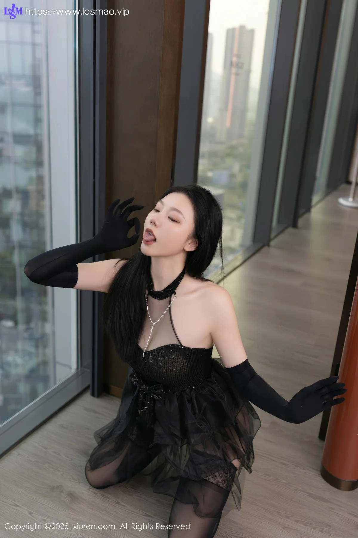 XiuRen 秀人 No.10363 安然anran 黑色芭蕾服梦幻入魂 - 28