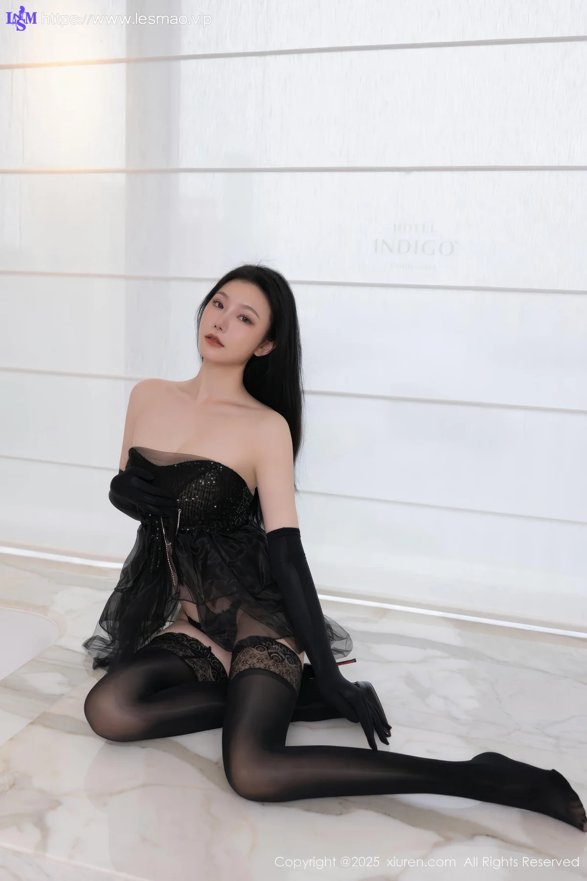 XiuRen 秀人 No.10363 安然anran 黑色芭蕾服梦幻入魂 - 34