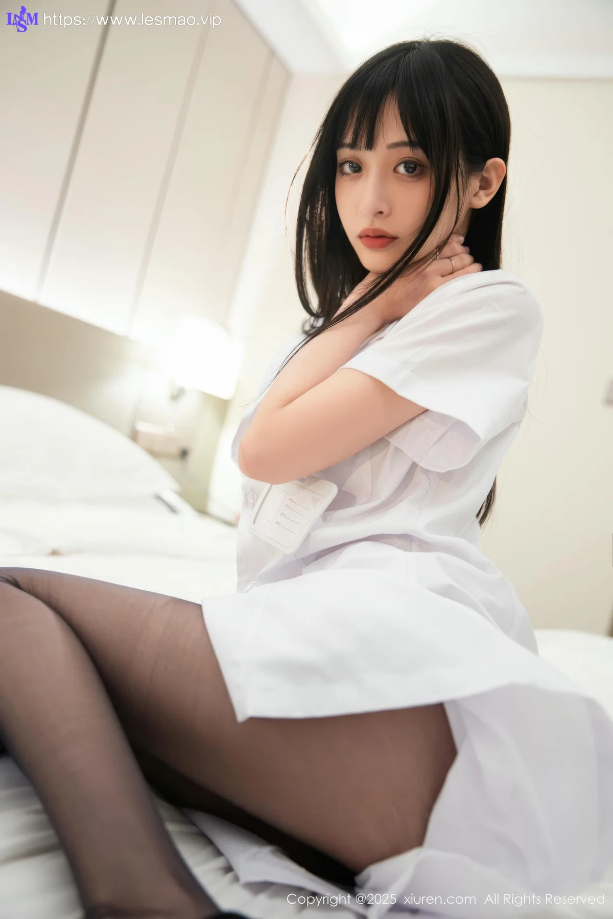 XiuRen 秀人 No.10373 茂木希子 白色护士服 - 20