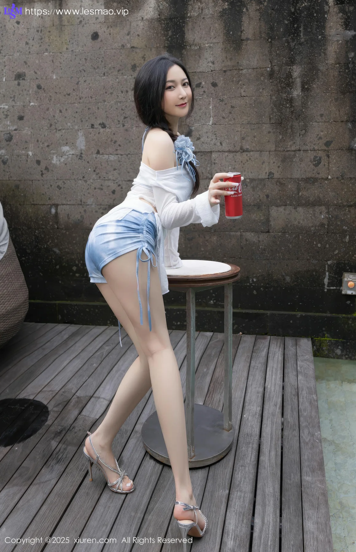 XiuRen 秀人 No.10377 鱼子酱Fish 蓝色比基尼 - 16