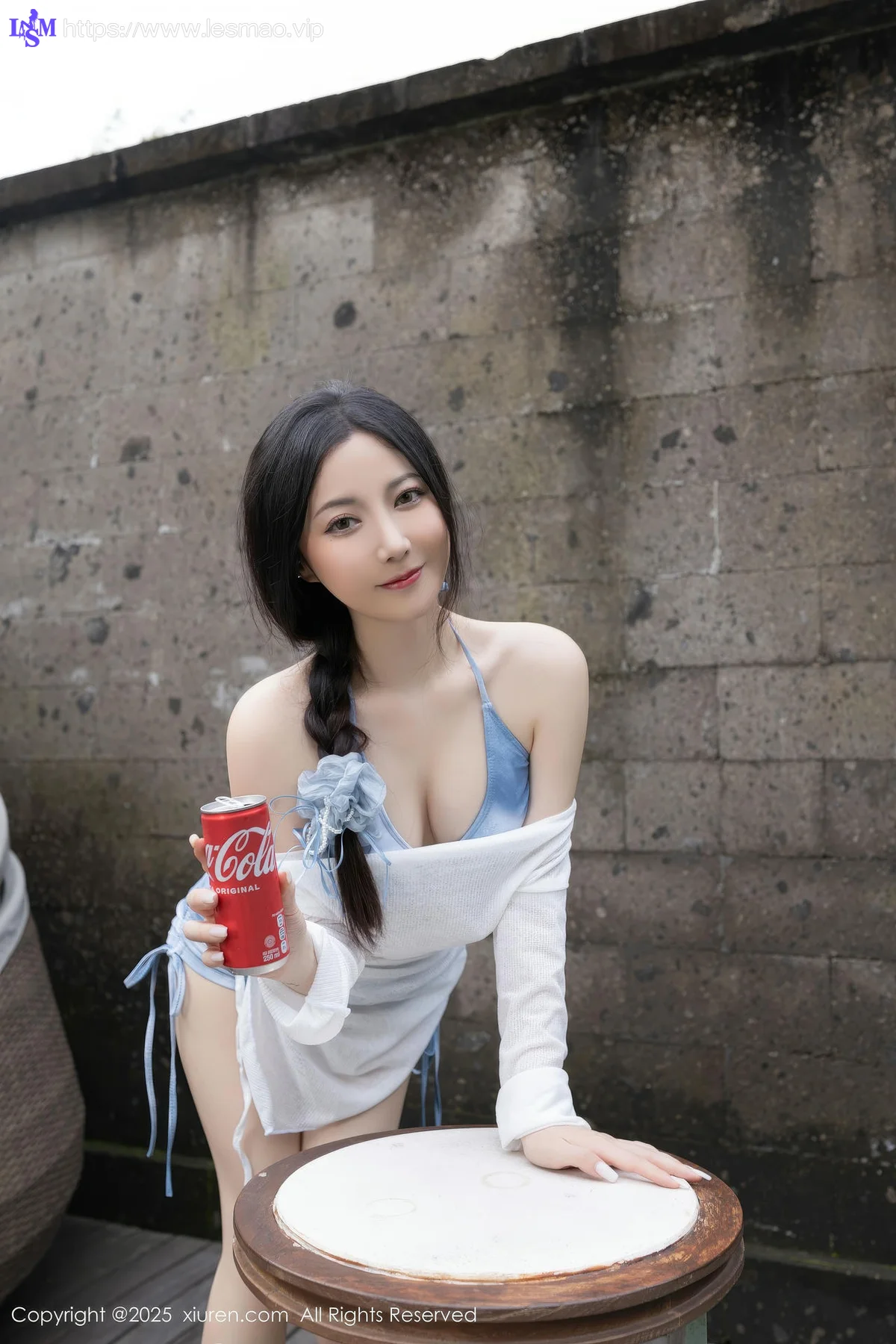XiuRen 秀人 No.10377 鱼子酱Fish 蓝色比基尼 - 17