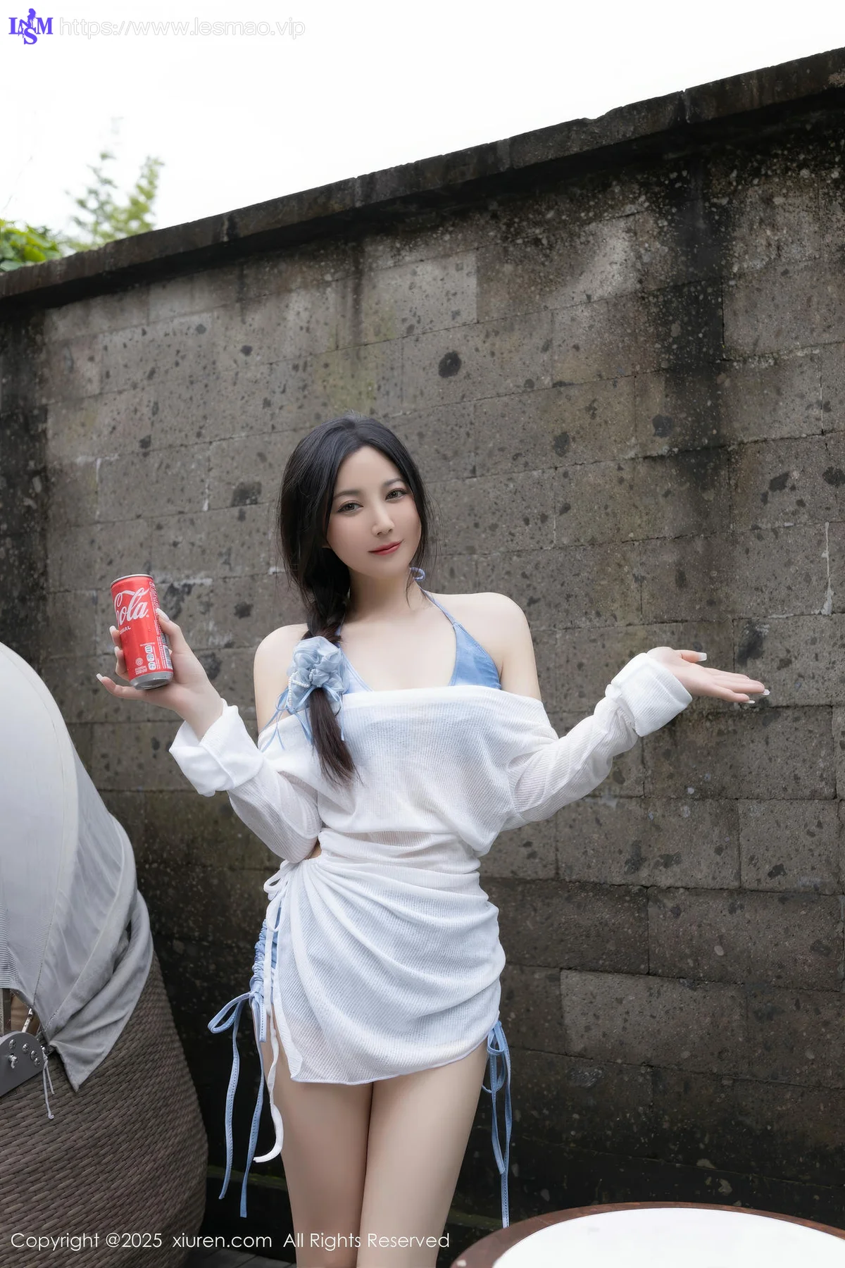 XiuRen 秀人 No.10377 鱼子酱Fish 蓝色比基尼 - 18