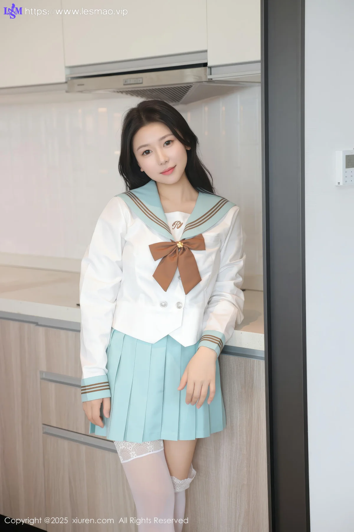XiuRen 秀人 No.10379 林嘉馨 jk短裙清纯美女 - 15