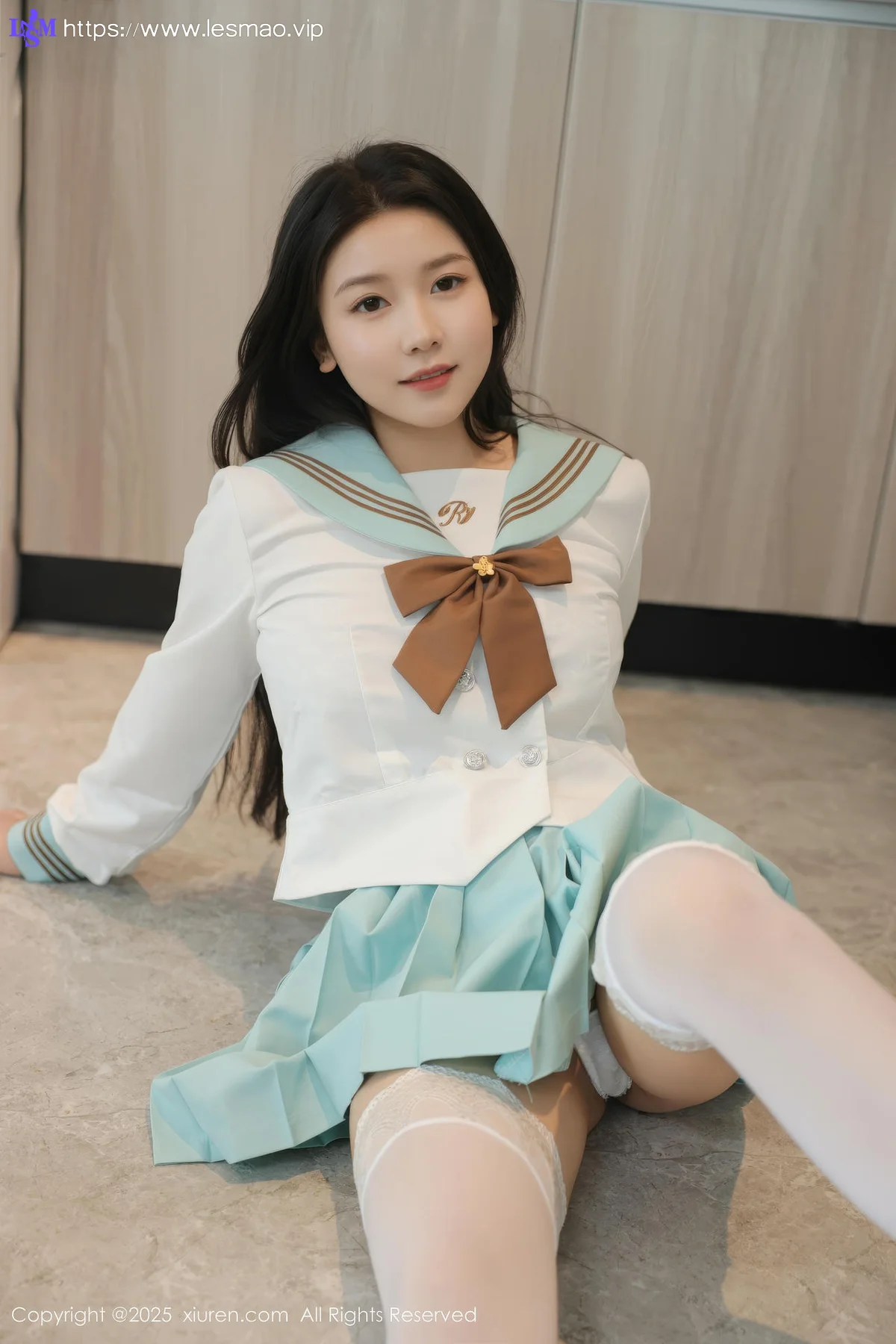 XiuRen 秀人 No.10379 林嘉馨 jk短裙清纯美女 - 42