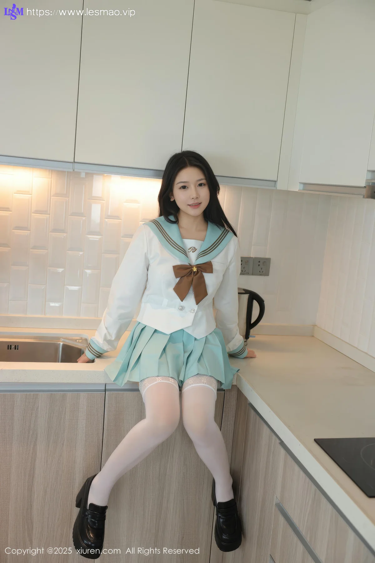 XiuRen 秀人 No.10379 林嘉馨 jk短裙清纯美女 - 44