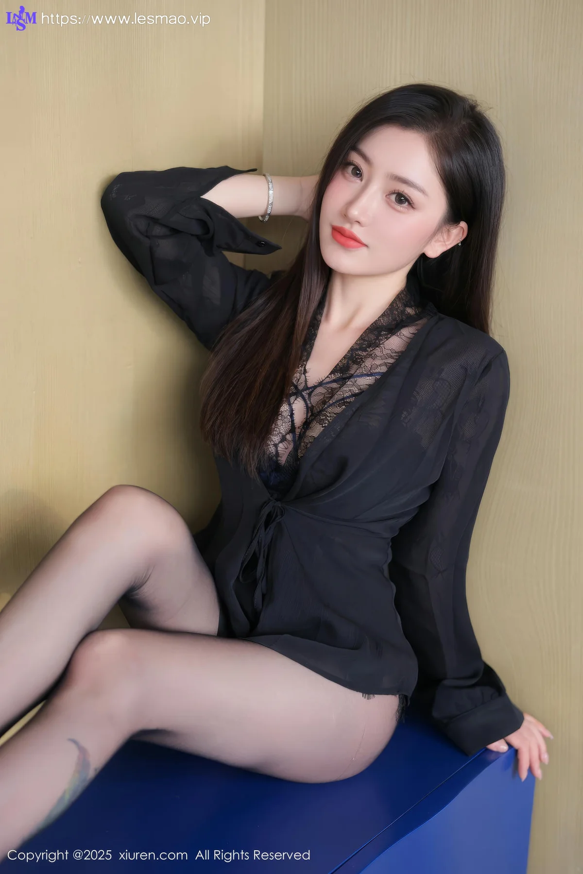 XiuRen 秀人 No.10382 Annie_baby 长腿黑丝情趣蕾丝 - 15