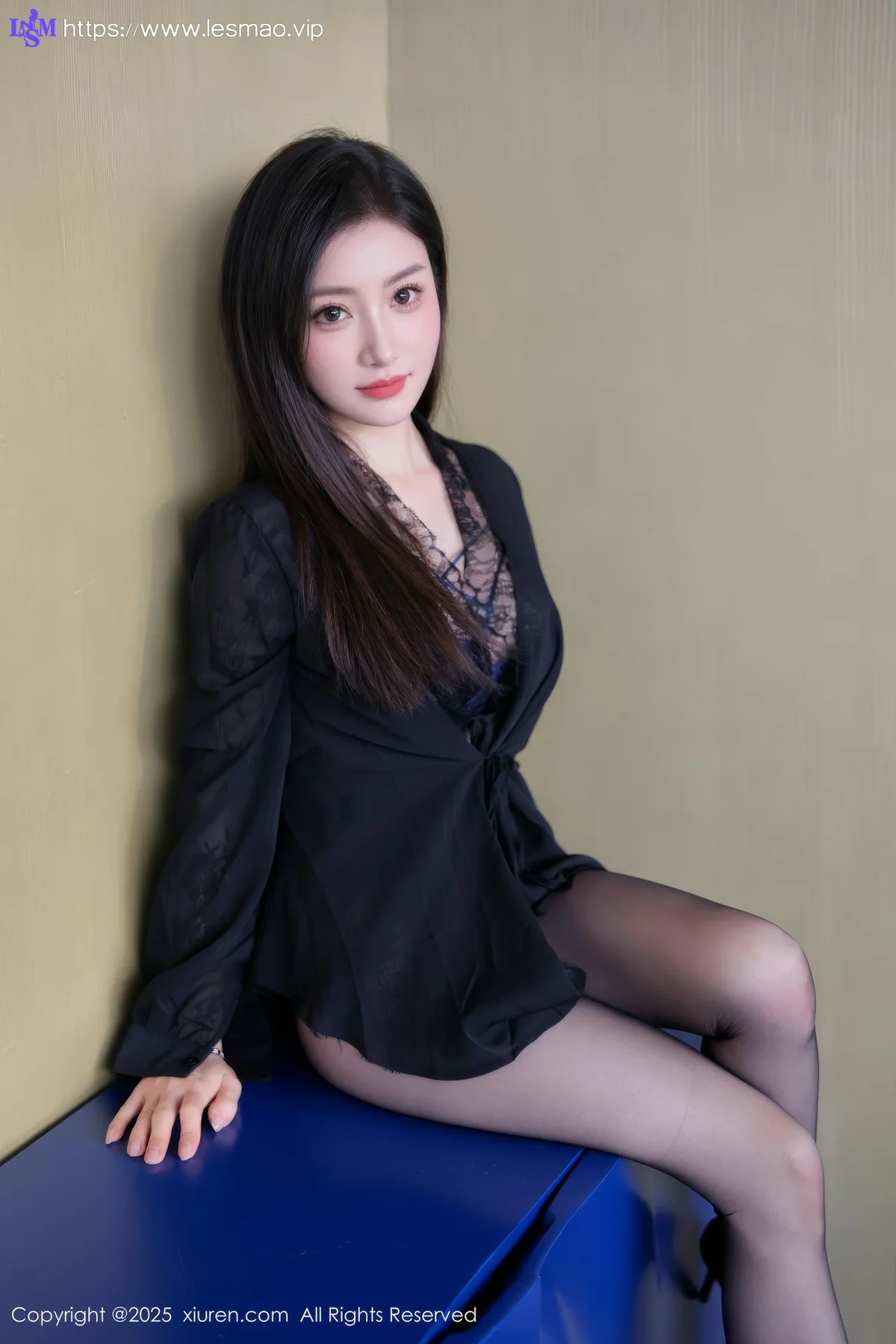 XiuRen 秀人 No.10382 Annie_baby 长腿黑丝情趣蕾丝 - 16