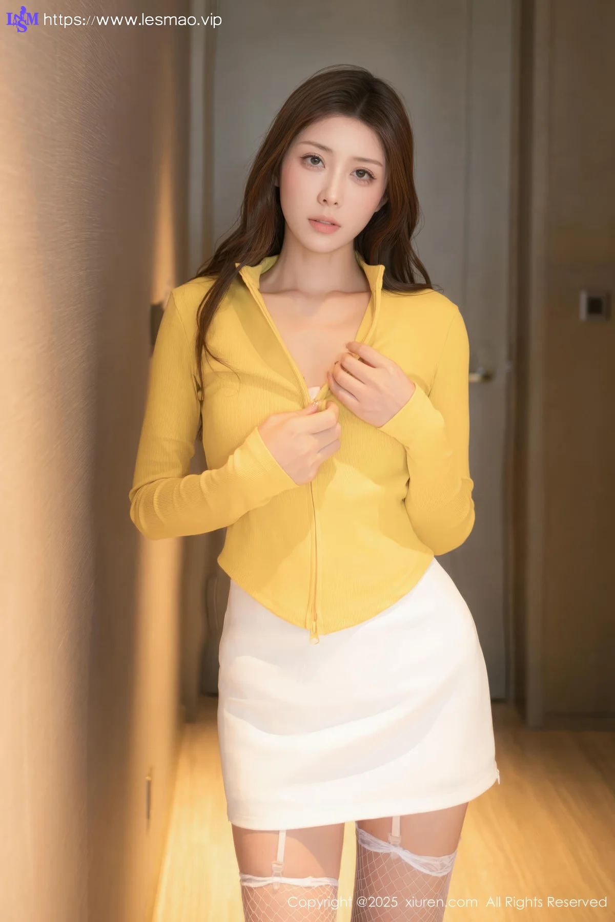 XiuRen 秀人 No.10385 悦兮 碎花裙长腿美女 - 8