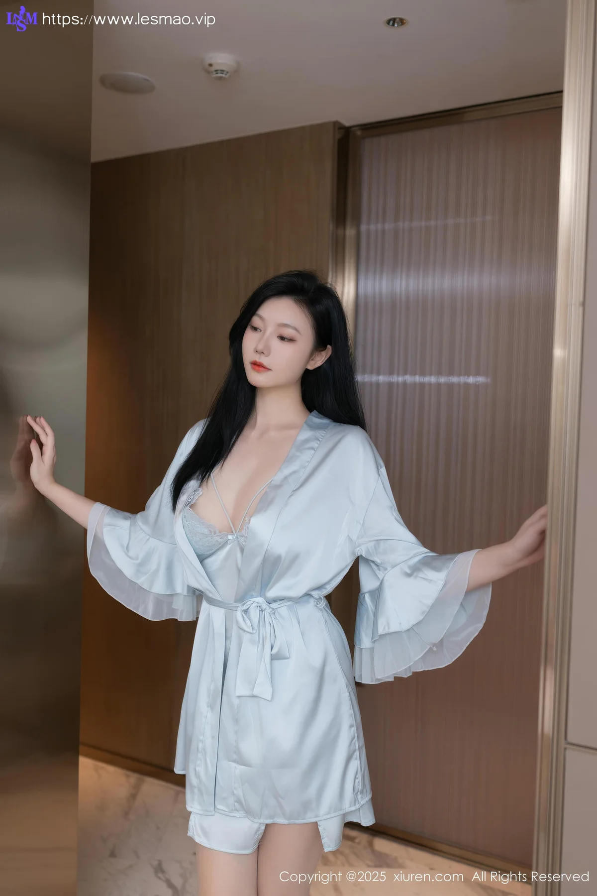 XiuRen 秀人 No.10390 安然anran 性感睡裙美腿 - 4