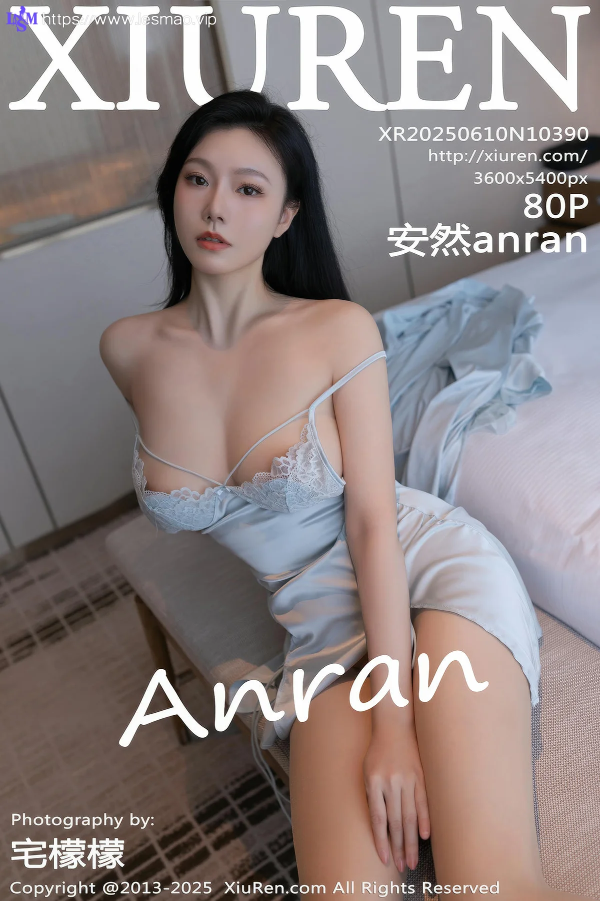 XiuRen 秀人 No.10390 安然anran 性感睡裙美腿 - 81
