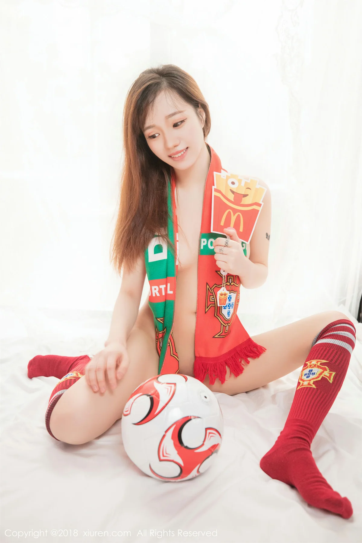 XiuRen 秀人 No.1042 助力世界杯龙泽美曦 - 55