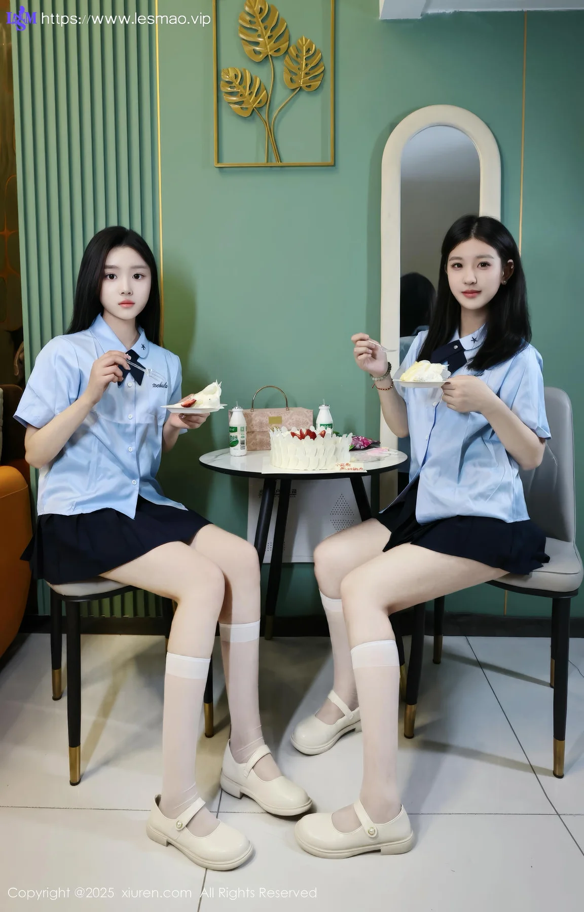 XiuRen 秀人 No.10443 小芭乐 两位少女激情互动 - 21