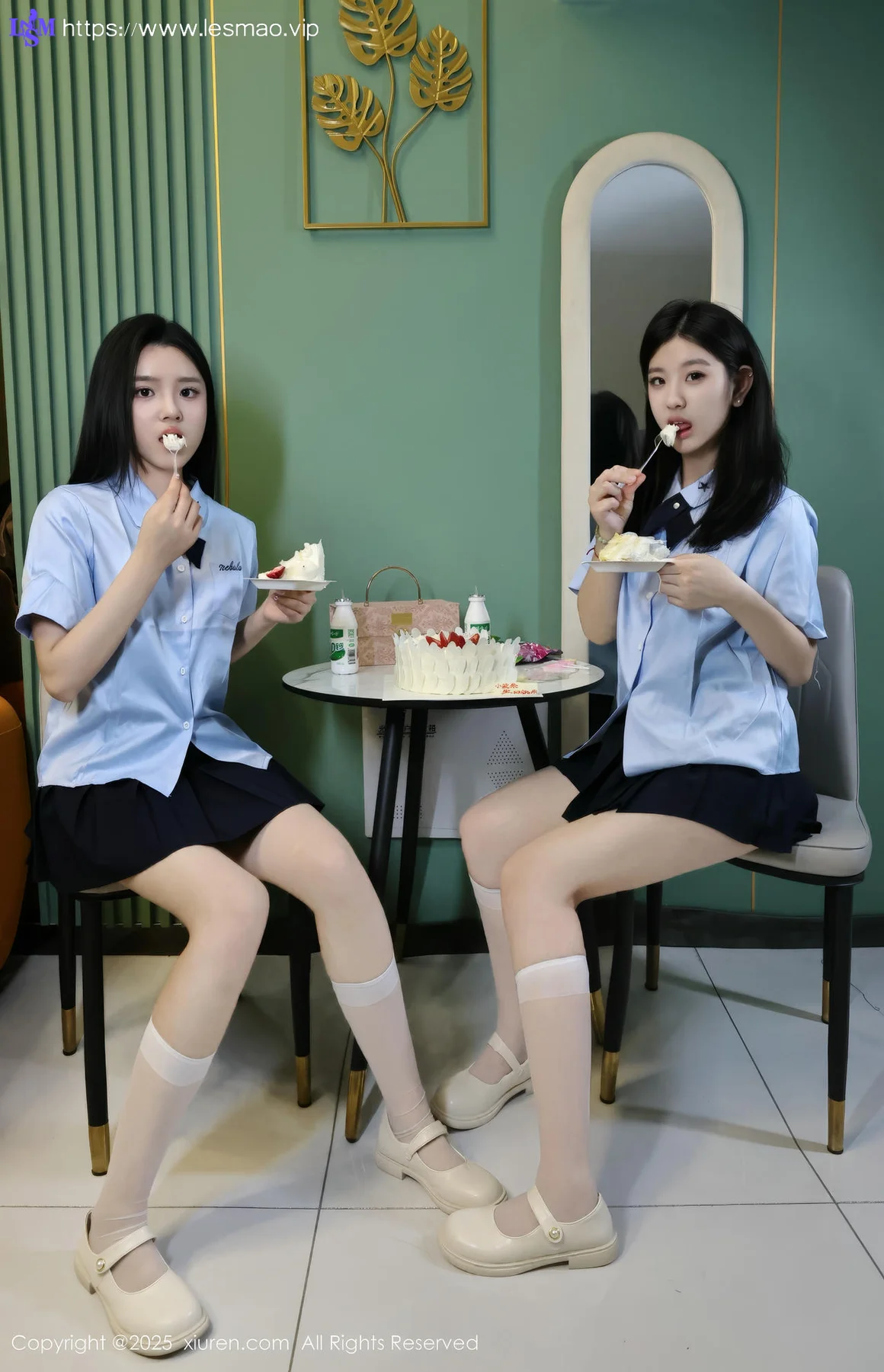 XiuRen 秀人 No.10443 小芭乐 两位少女激情互动 - 22