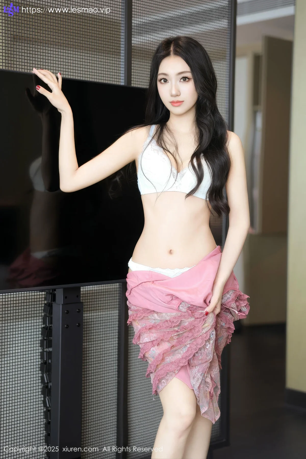 XiuRen 秀人 No.10459 桑宁 紫色连衣短裙 - 16