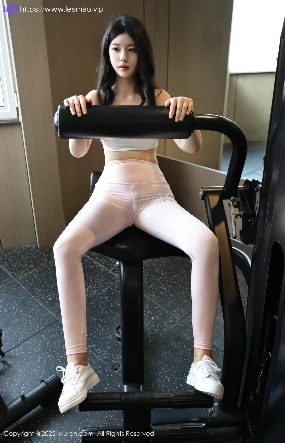 XiuRen 秀人 No.10474 小芭乐  粉色瑜伽服 - 14
