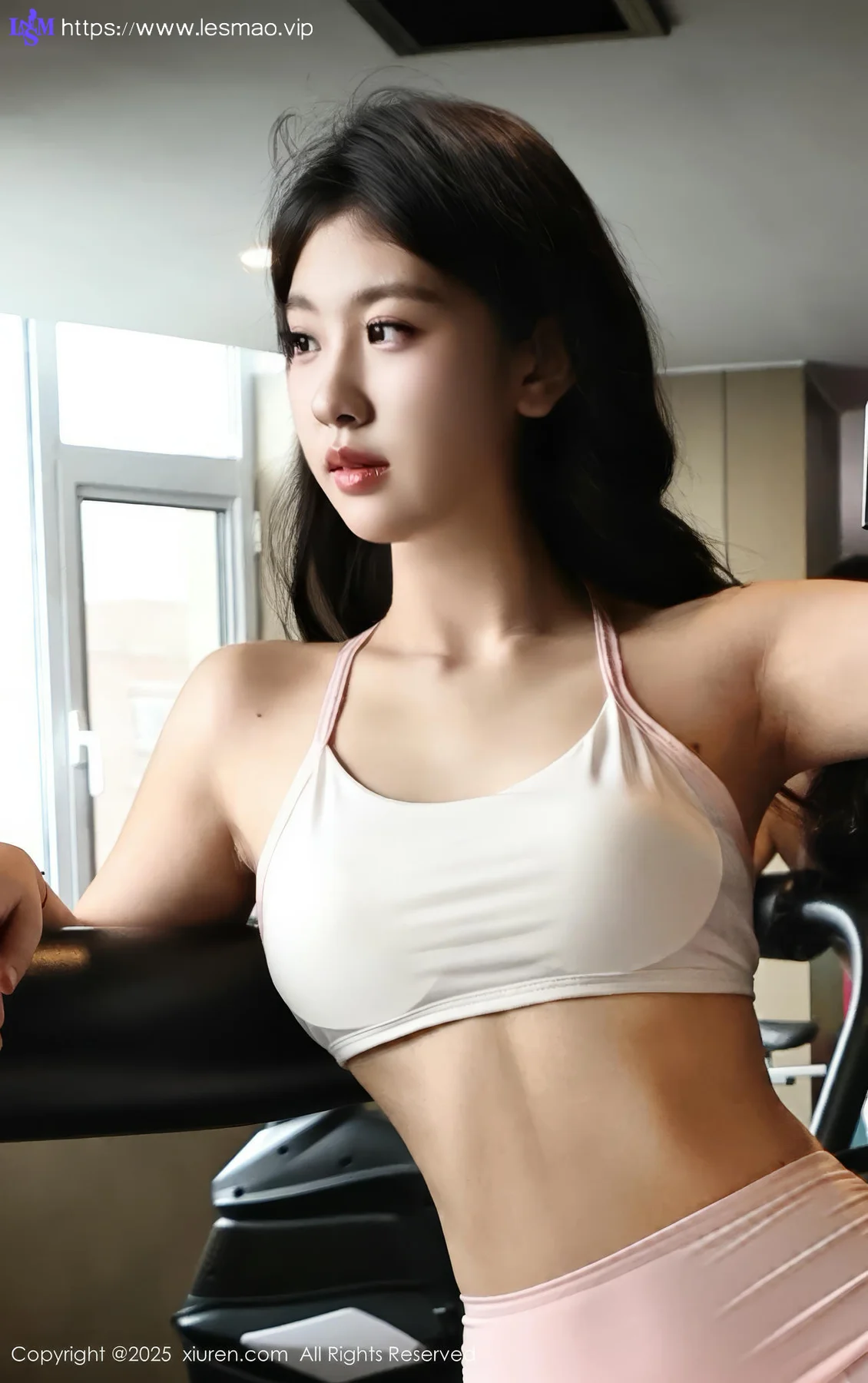 XiuRen 秀人 No.10474 小芭乐  粉色瑜伽服 - 30