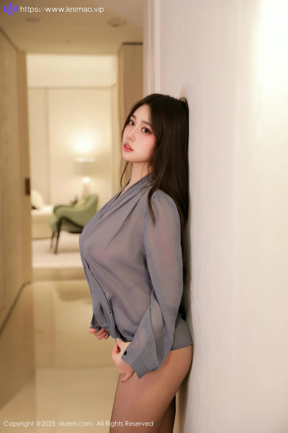 XiuRen 秀人 No.10484 蛋蛋宝 性感OL魅惑黑丝 - 37