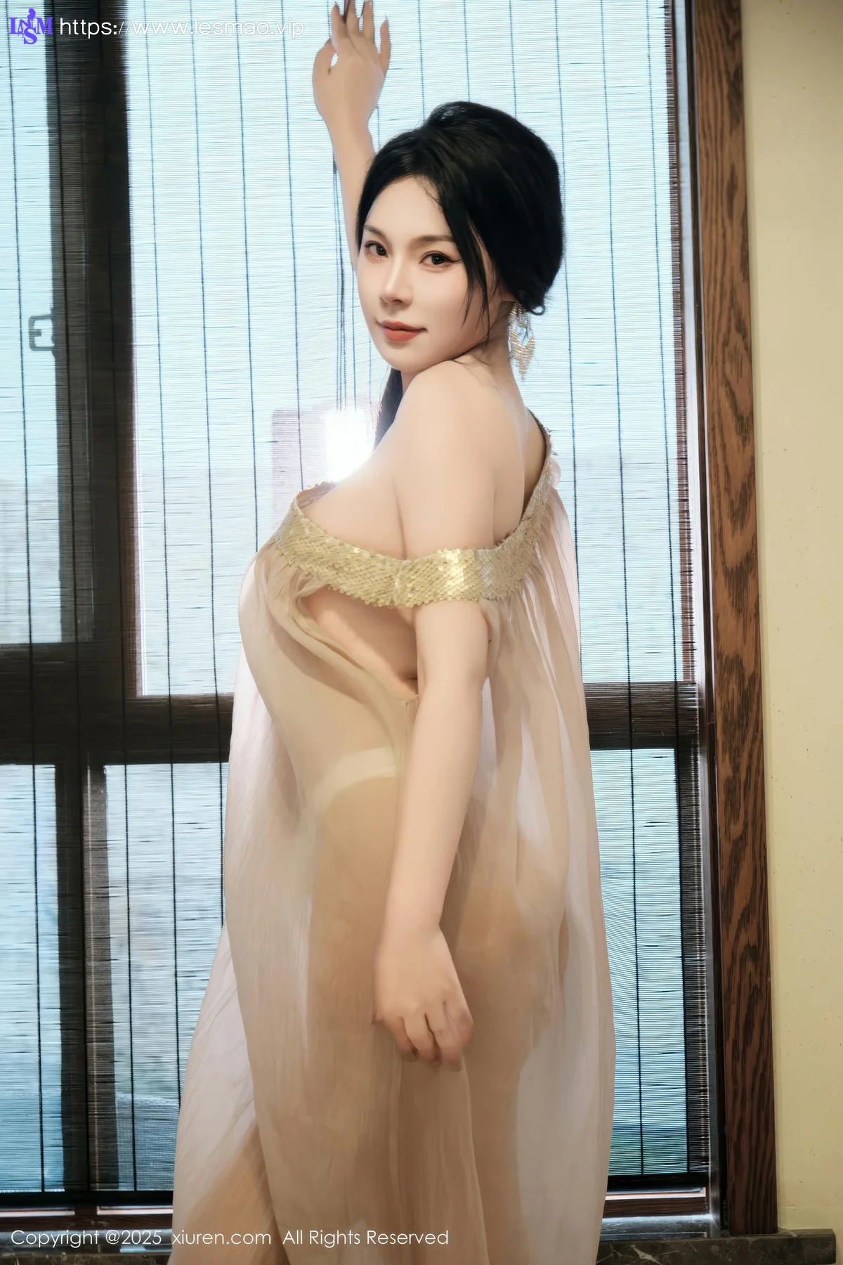 XiuRen 秀人 No.10500 麦田 透视连衣裙 - 12