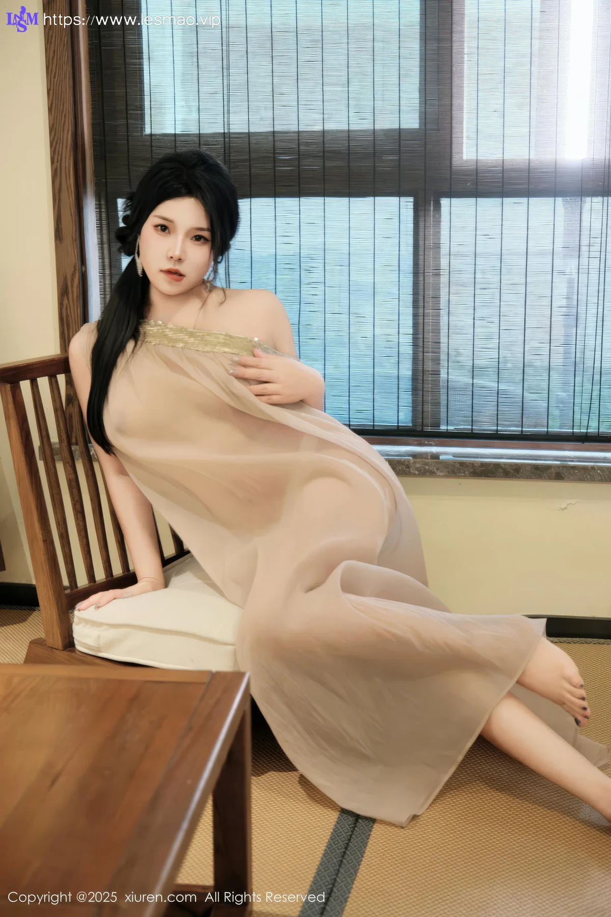 XiuRen 秀人 No.10500 麦田 透视连衣裙 - 13