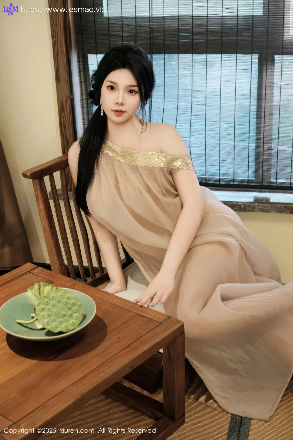 XiuRen 秀人 No.10500 麦田 透视连衣裙 - 15