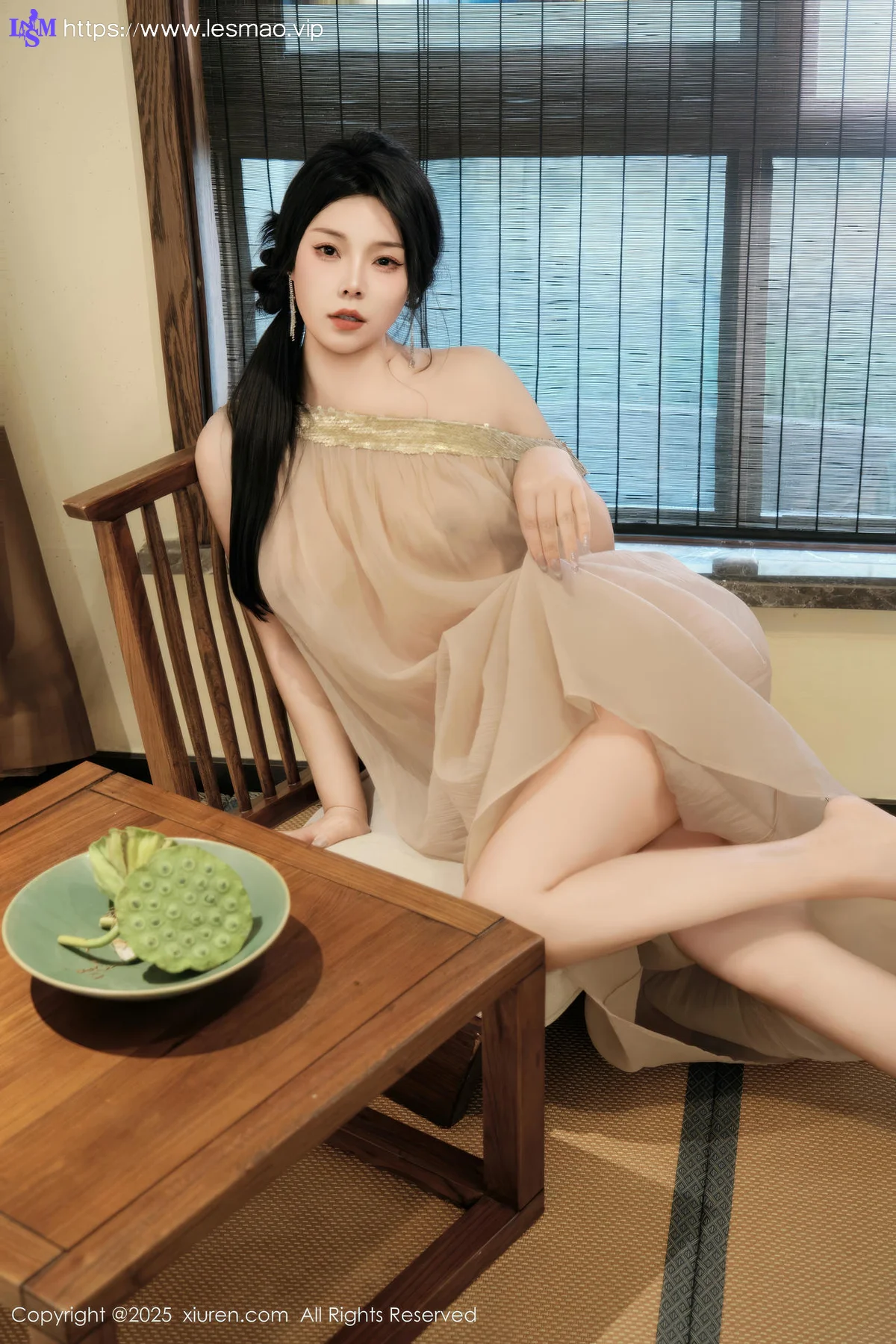 XiuRen 秀人 No.10500 麦田 透视连衣裙 - 18