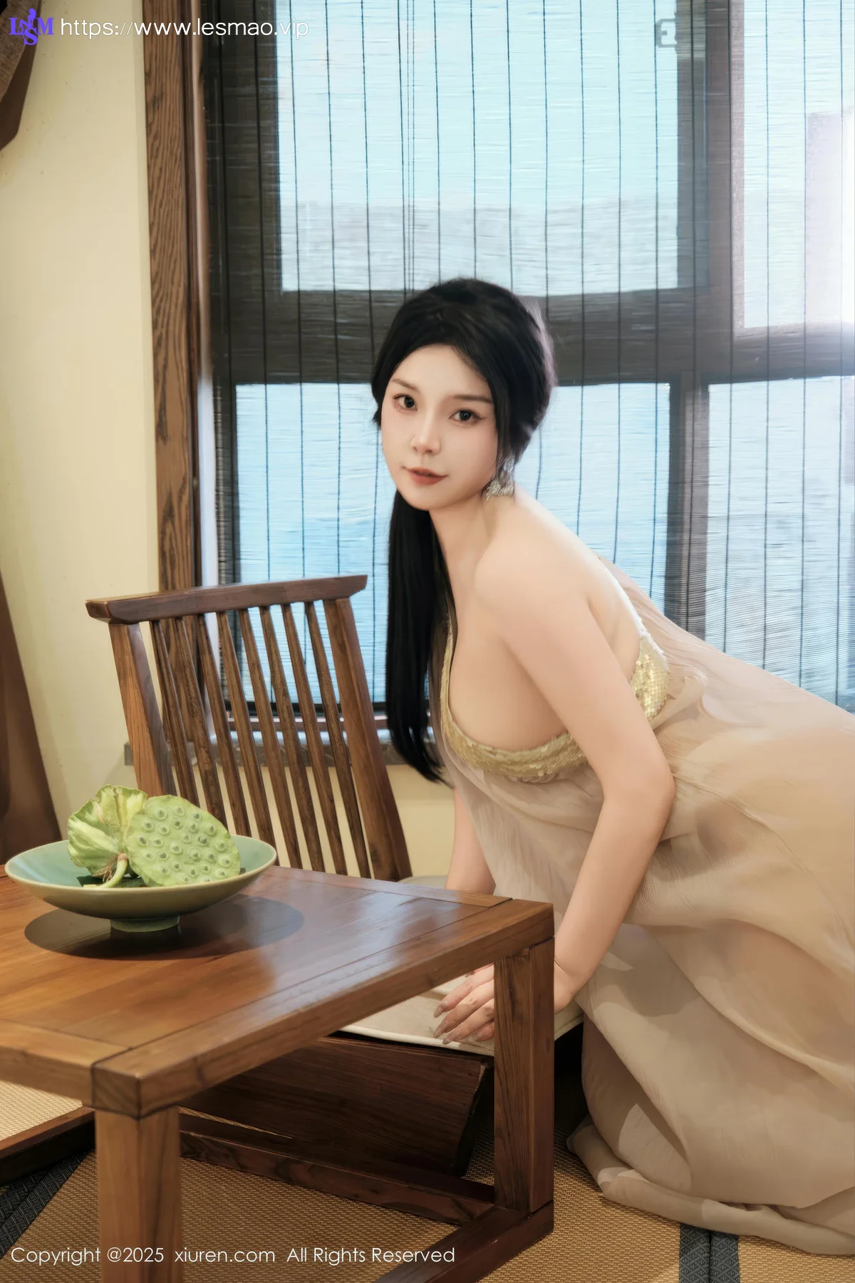 XiuRen 秀人 No.10500 麦田 透视连衣裙 - 19