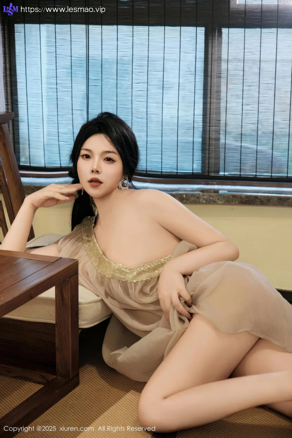 XiuRen 秀人 No.10500 麦田 透视连衣裙 - 25