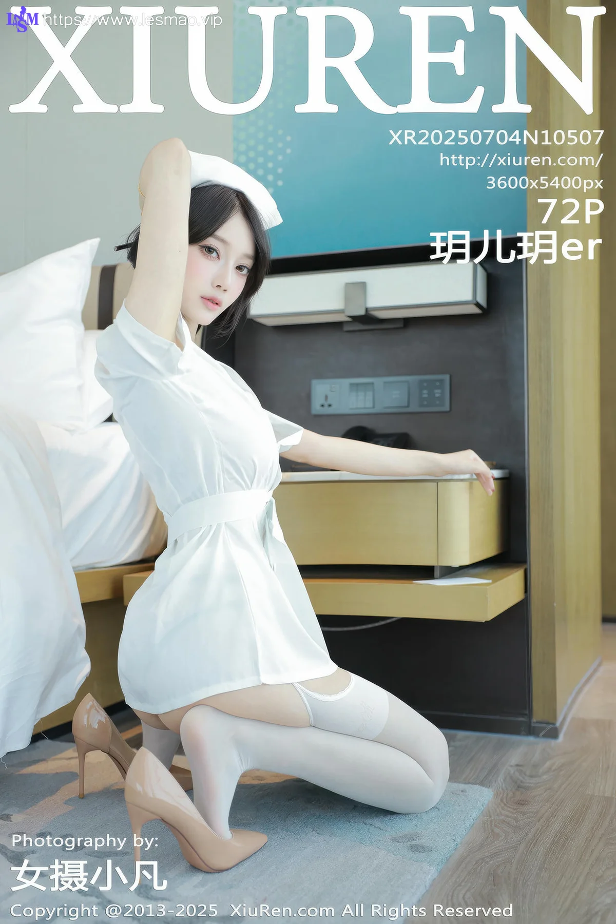 XiuRen 秀人 No.10507 玥儿玥er 白色护士制服 - 71