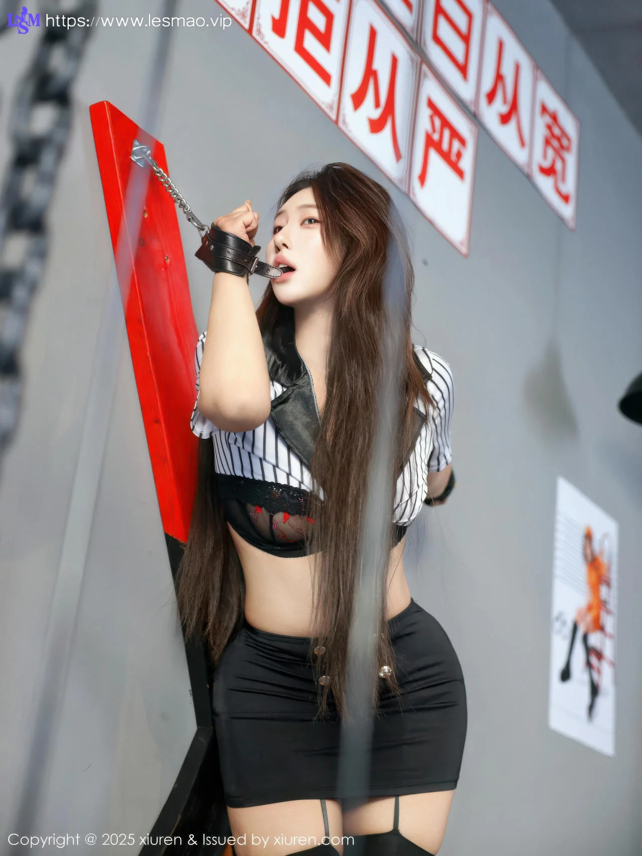 XiuRen 秀人 No.10541 梨霜儿 COS女战警制服诱惑 - 24